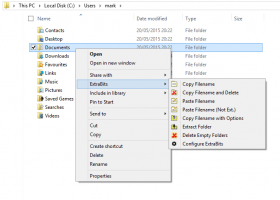 ExtraBits File Explorer Extension screenshot