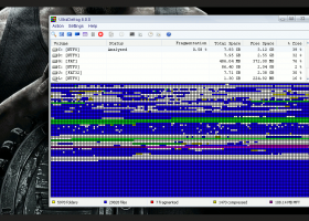 UltraDefrag x64 screenshot