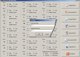 Disk Drive Administrator screenshot