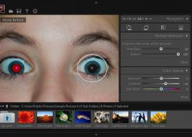 Free Red-eye Reduction Tool screenshot