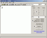 Ultra Hal Text-to-Speech Reader screenshot