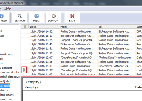 Thunderbird Viewer screenshot