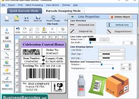 Packaging Barcode Label Tool screenshot