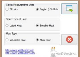 Heat Duty Calculator screenshot