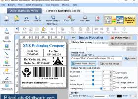 Packaging Barcode Label Program screenshot