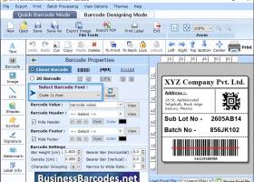 Code11Barcode Generate Application screenshot