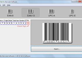 Barillo Barcode Software screenshot