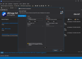 dbForge Schema Compare for PostgreSQL screenshot