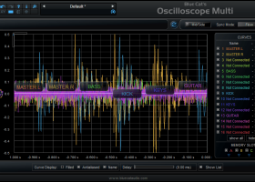 Blue Cat's Oscilloscope Multi screenshot