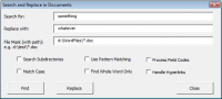 Word Search and Replace screenshot