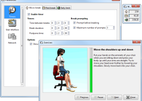 Workrave Portable screenshot
