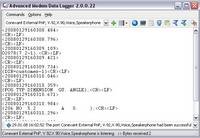 Advanced Modem Data Logger screenshot