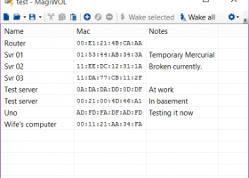 MagiWOL screenshot