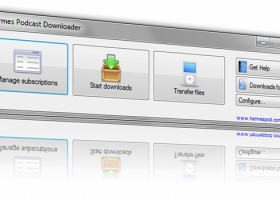 Hermes Podcast Downloader screenshot