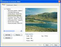 Slideshow Screensaver Maker screenshot