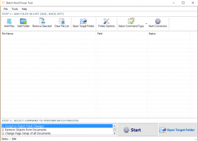 Batch Word Power Tool screenshot