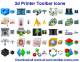 3D Printer Toolbar Icons
