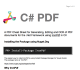 C# PDF