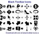 Black Toolbar Icons