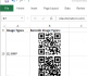 QR Code Native Excel Barcode Generator