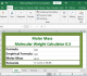 Molar Mass / Molecular Weight Calculator