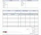 Auto Repair Invoice Template