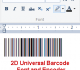 2D Barcode Font and Encoder for Windows