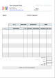 Rental Invoice Template