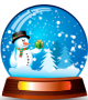 Snowman Snow Globe