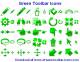 Green Toolbar Icons