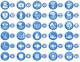 Blue Medical Icons