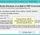 Windows Live Mal to PDF Converter