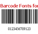 TrueType 1D Barcode Font Package