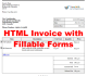 VeryUtils HTML Invoice with Fillable Forms