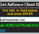 Get AdSense Client ID