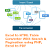 VeryUtils Excel to HTML Table Converter