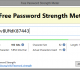 Free Password Strength Meter