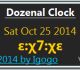 Dozenal Clock