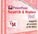 PowerPoint Search and Replace Tool