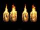 Burning Clock Screensaver