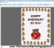 Birthday Cards Printing Software