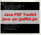 VeryUtils Java PDF Toolkit Command Line