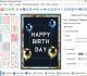 Birthday Card Designing Tool for Window